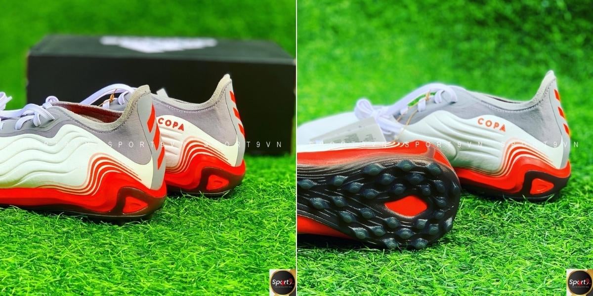 adidas Copa Sense .1 TF WhiteSpark - Trắng/Bạc/Đỏ - FY6198